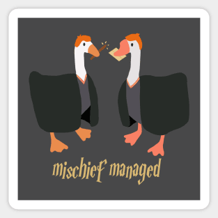 Magical Geese Sticker